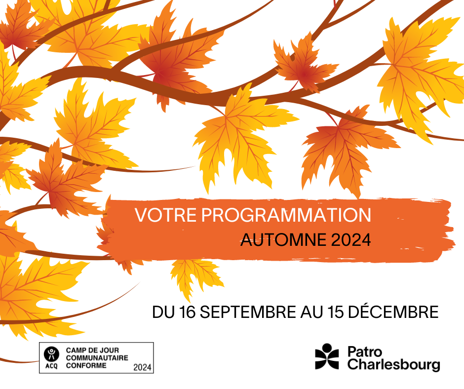 Programmation Patro de Charlesbourg